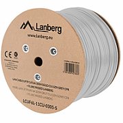 LANBERG CABLE UFTP CAT. 6A 305M WIRE CU LSZH GRAY