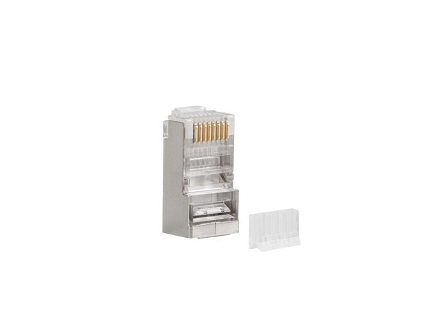 Lanberg PLS-6020 wire connector RJ-45 Stainless steel,Transparent
