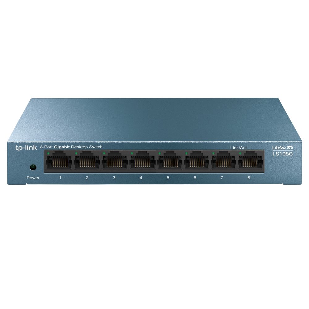 TP-LINK LS108G Unmanaged Gigabit Ethernet (10/100/1000) Blue_1