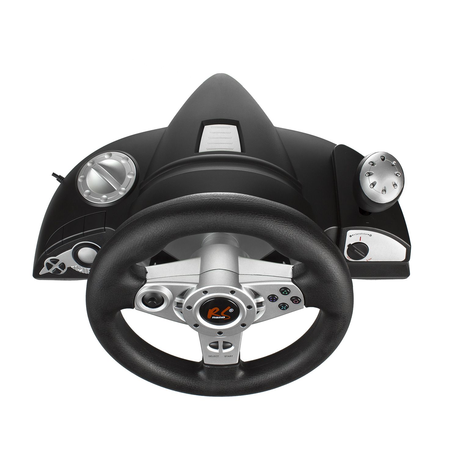 NanoRS RS700 Steering wheel NanoRS, PS4 / PS3 / XBOX ONE / XBOX360 / PC (X-INPUT / D-INPUT) / SWTICH / ANDROID 8IN, RS700_3