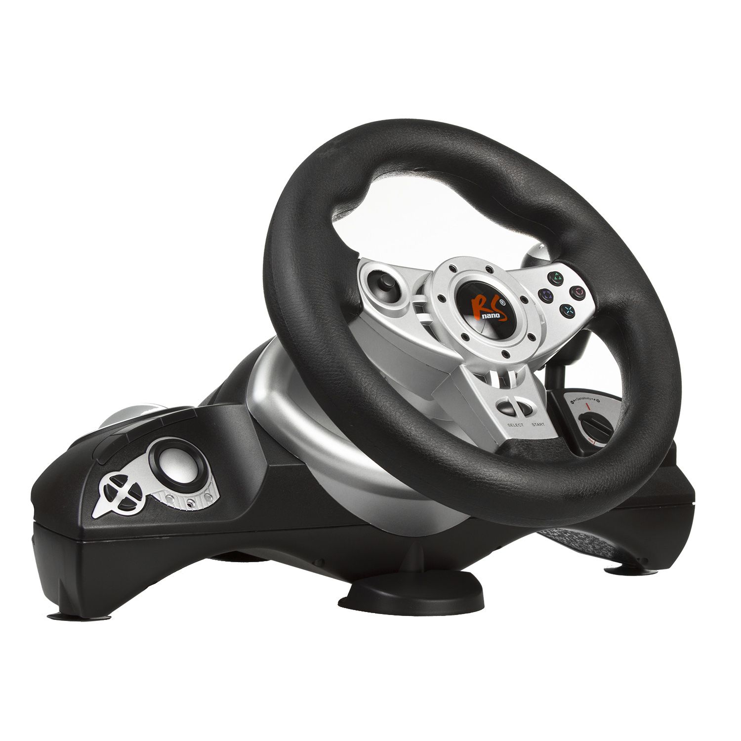 NanoRS RS700 Steering wheel NanoRS, PS4 / PS3 / XBOX ONE / XBOX360 / PC (X-INPUT / D-INPUT) / SWTICH / ANDROID 8IN, RS700_4