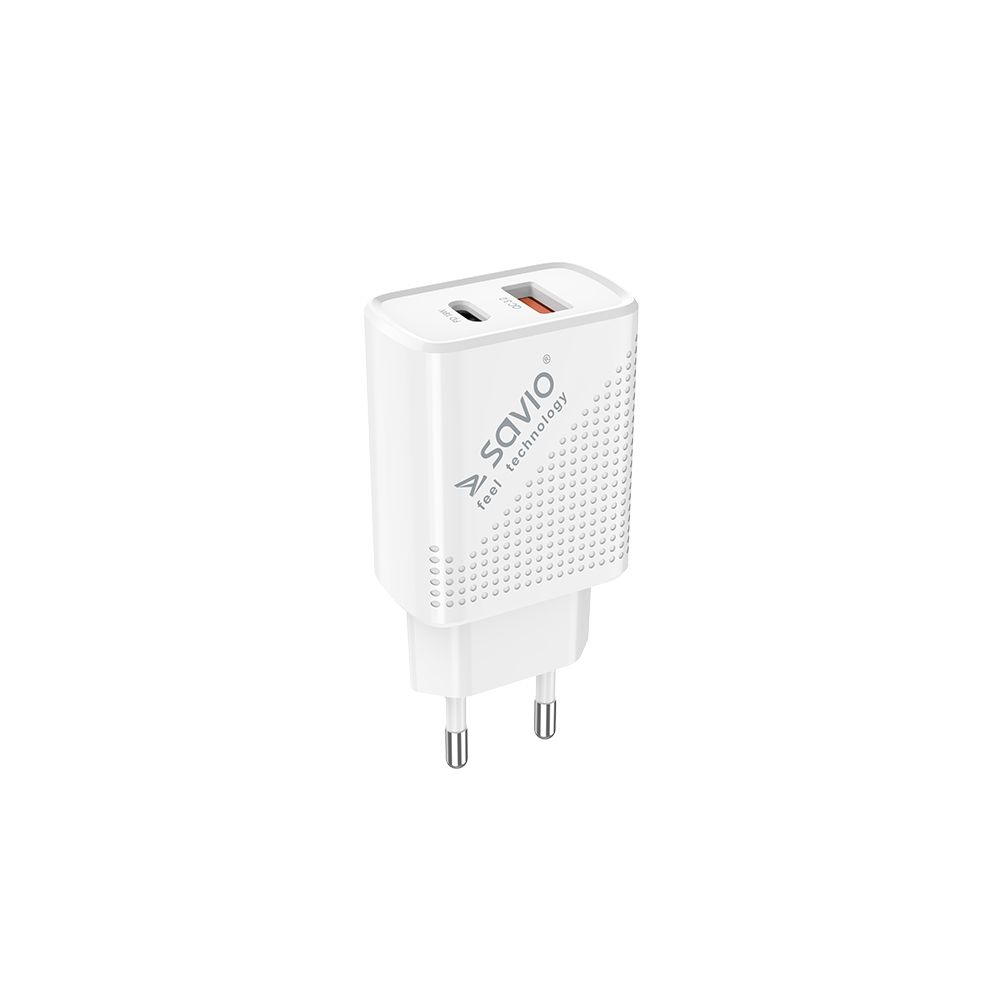 SAVIO LA-04 USB Type A & Type C Quick Charge Power Delivery 3.0 Indoor_1