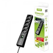 Ever CLASSIC 3m 5 AC outlet(s) 250 V Black