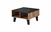 Cama LOTTA 60 coffee table wotan oak/mat black