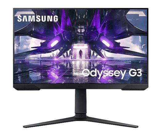Monitor 24 inch LED Samsung Odyssey G32A S24AG320NU 1920 x 1080 pixeli, 144 Hz, 1 ms, Negru