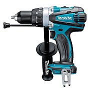 Makita DHP458Z drill Keyless 2000 RPM Black,Blue 2.3 kg