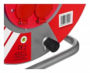 Extension cable VERTEX PB25METAL 3x2,5 mm Black