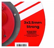 Extension cable VERTEX PB25METAL 3x2,5 mm Black