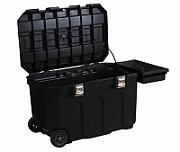 Stanley MOBILE Job Chest equipment case Trolley case Black