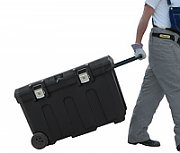 Stanley MOBILE Job Chest equipment case Trolley case Black