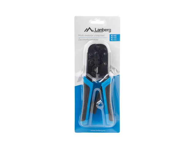 Lanberg NT-0201 cable crimper Crimping tool Black, Blue_1