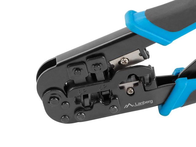 Lanberg NT-0201 cable crimper Crimping tool Black, Blue_4
