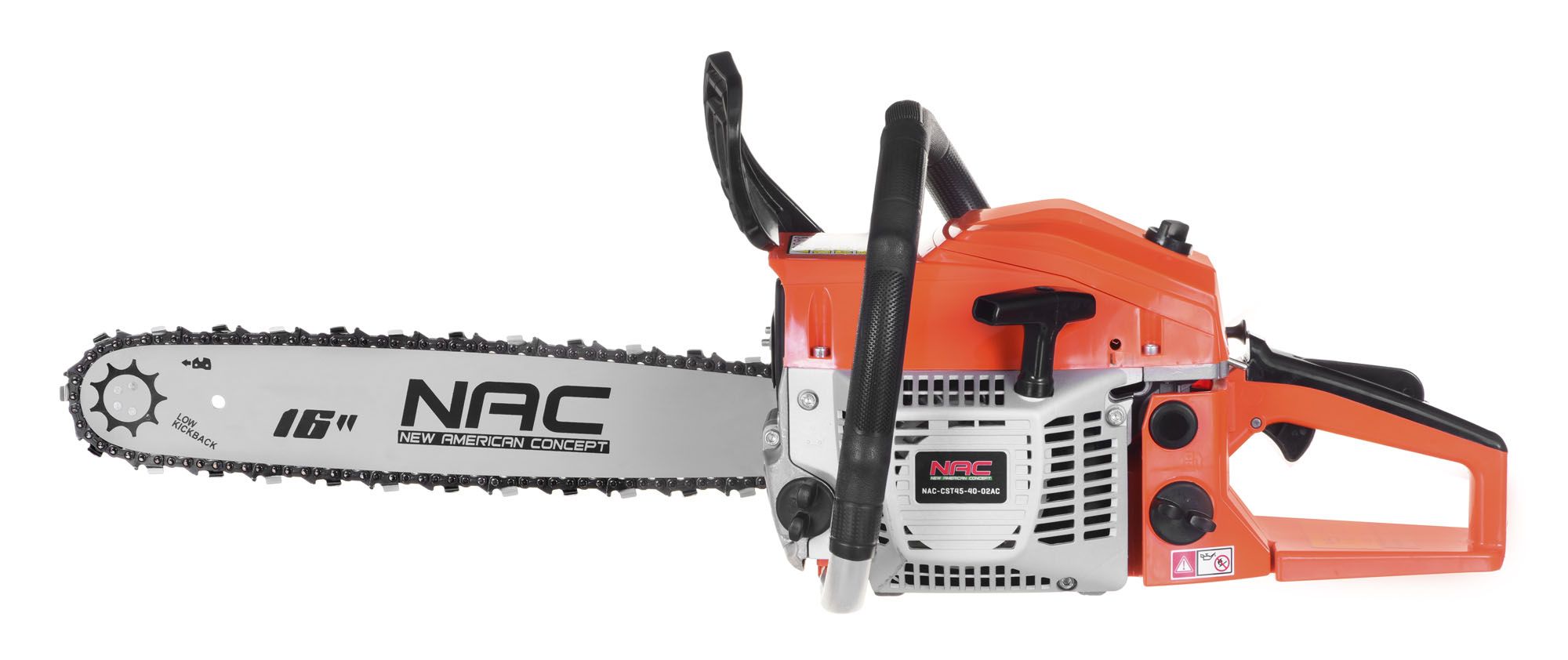 NAC CST52-45-01AC Petrol-driven chainsaw 3 KM 45 cm Orange_6