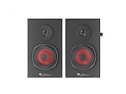 GENESIS Helium 200 Black, Red Wired 10 W