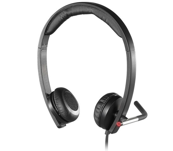 Logitech H650e Headset Head-band Black, Silver_4