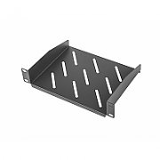 Lanberg shelf for 10  cabinets (1U, 254x180mm, grey)