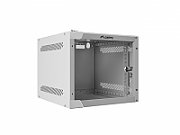 LANBERG WALL-MOUNTED 10  RACK CABINET 4U (280X310, GRAY)