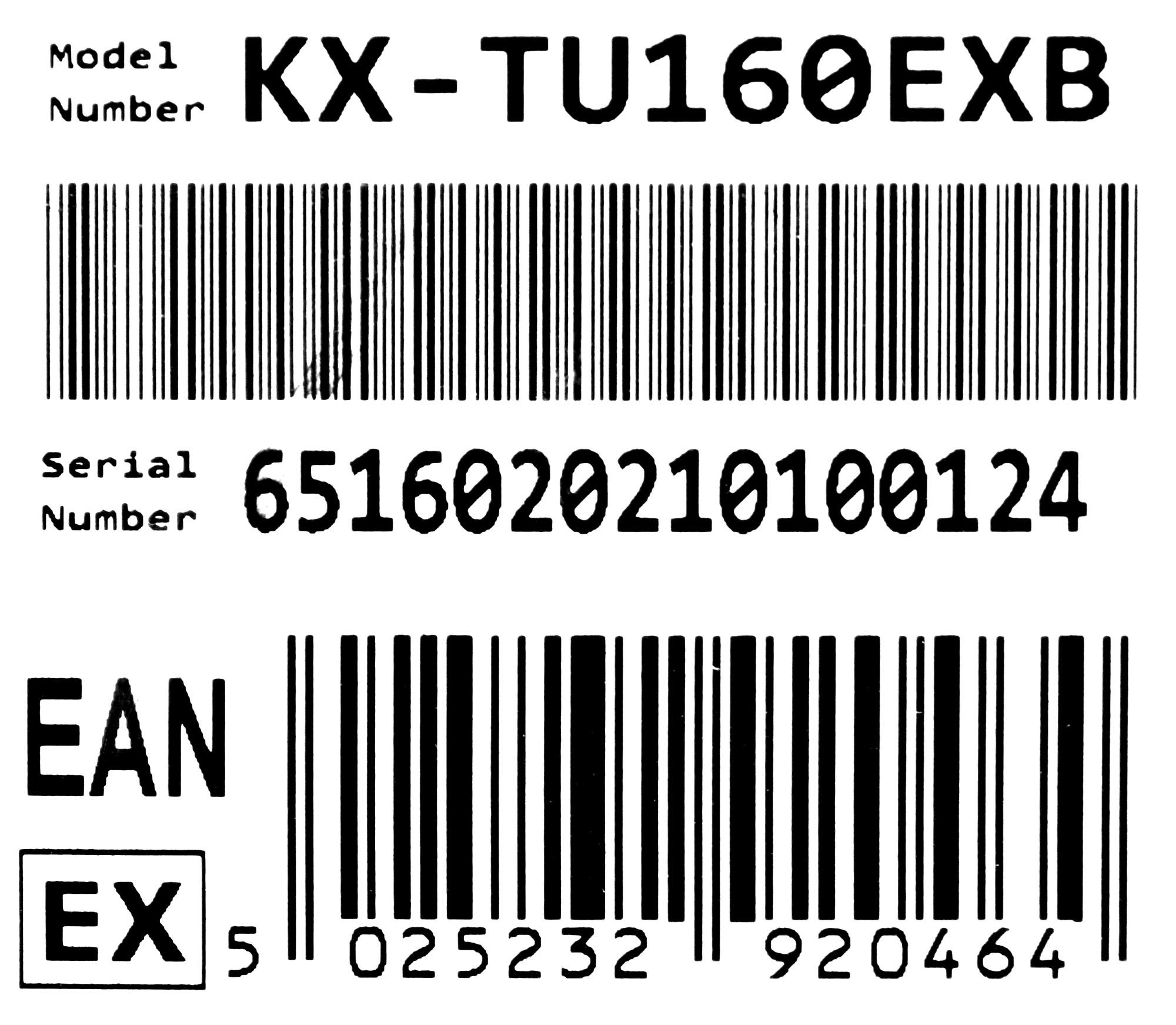 MOBILE PHONE PANASONIC KX-TU160EXB BLACK_3