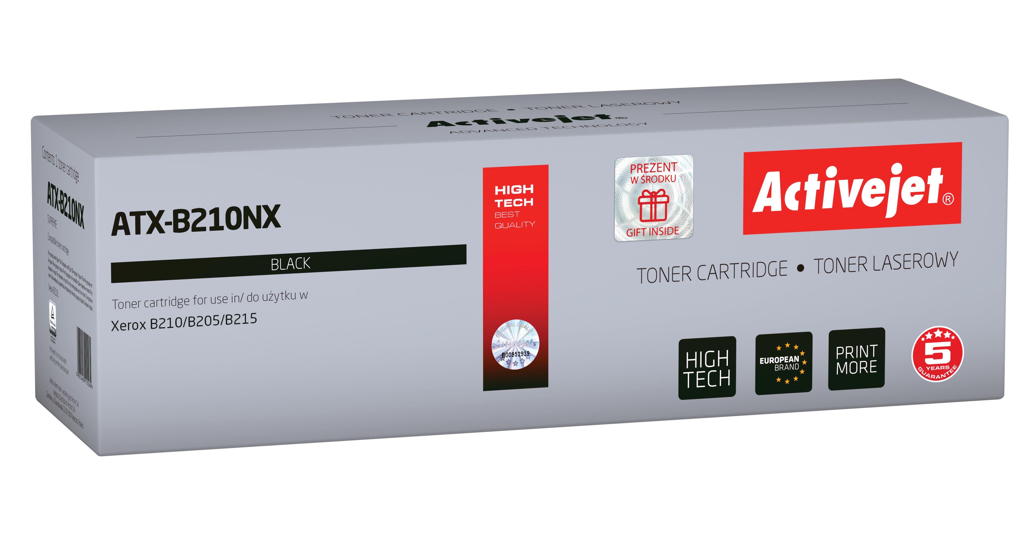 Activejet ATX-B210NX toner for Xerox printer Xerox 106R04347 replacement Supreme 3000 pages black