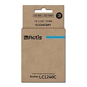 Cartus cerneala Actis KB-1240C ,Albastru ,19 ml (compatibil cu Brother KB-1240C) 