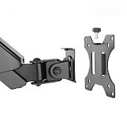Maclean MC-775 monitor mount / stand 81.3 cm (32 ) Clamp Gray