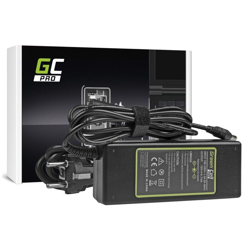 Green Cell AD14P power adapter/inverter Indoor 90 W Black