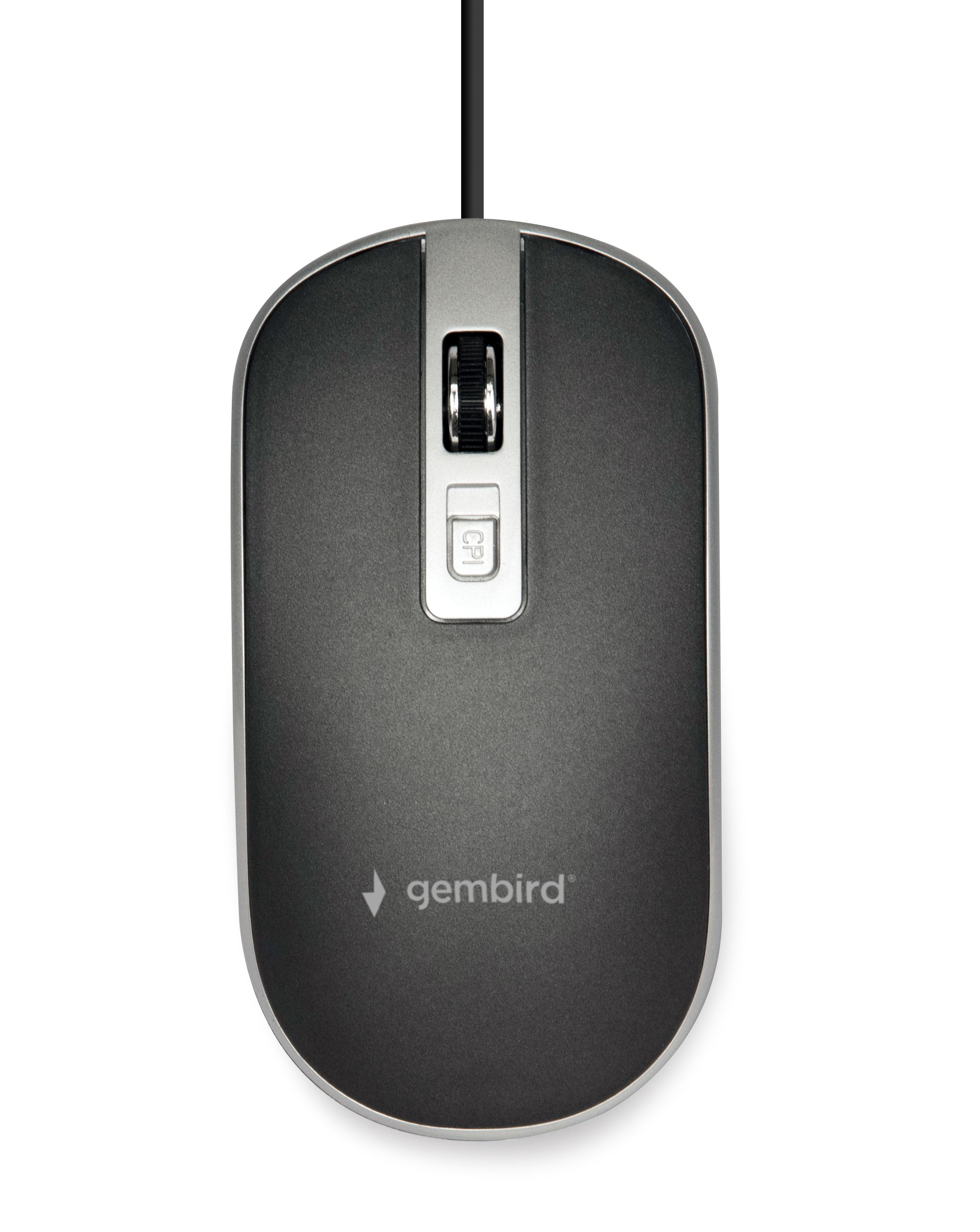 GEMBIRD MUS-4B-06-BS Optical mouse USB black/silver_1