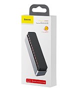 SUPORT numar de telefon parbriz Baseus, functie de inchidere si deschidere prin apasare, sase seturi de numere incluse, argintiu  ACNUM-B0S  - 6953156293854