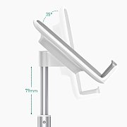 SUPORT Telefon Baseus Privity, inel metalic pentru o prindere sigura si suport orizontal telefon, pliere 180 grade, ofera posibilitatea asezarii pe un suport magnetic, negru  SUMQ-01  - 6953156251700