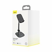 SUPORT Telefon Baseus Privity, inel metalic pentru o prindere sigura si suport orizontal telefon, pliere 180 grade, ofera posibilitatea asezarii pe un suport magnetic, negru  SUMQ-01  - 6953156251700