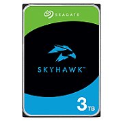 HDD Video Surveillance SEAGATE SkyHawk 3TB CMR (3.5 , 256MB, SATA 6Gbps, RV Sensors, Rescue Data Recovery Services 3 ani, 180TB/year)