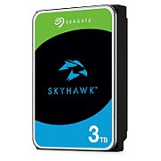 HDD Video Surveillance SEAGATE SkyHawk 3TB CMR (3.5 , 256MB, SATA 6Gbps, RV Sensors, Rescue Data Recovery Services 3 ani, 180TB/year)