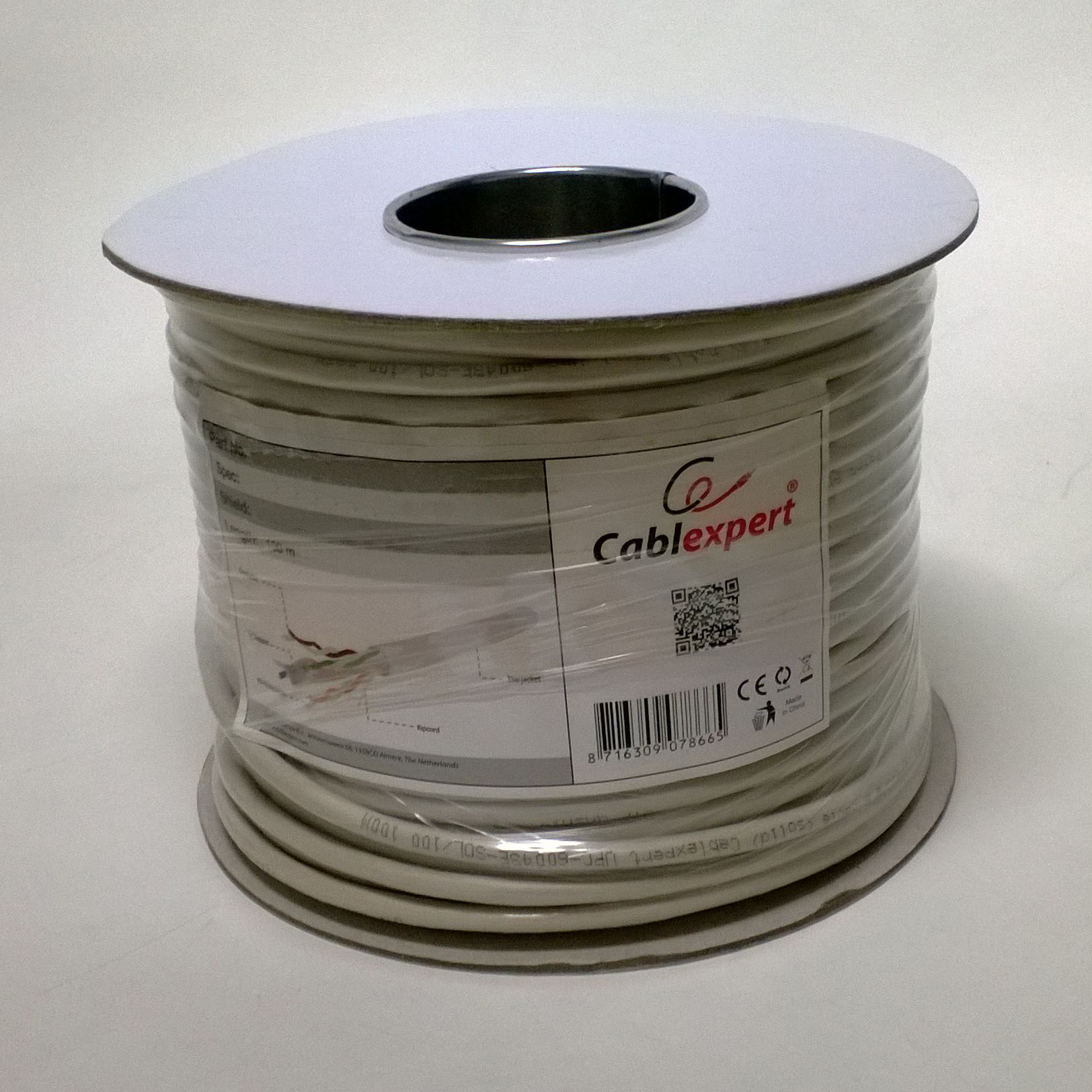 GEMBIRD UPC-5004E-SOL-B UTP solid cable cat. 5 CCA 305m roll blue_2