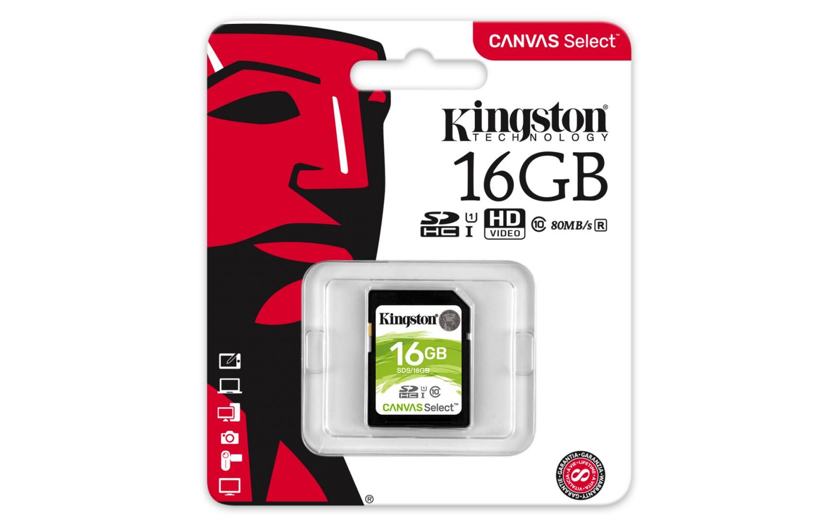 SD Card Kingston, 32GB, Canvas React Plus, SDHC Card_2
