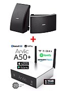 Pachet sonorizare Terasa exterior 2x50W cu streaming ARYLIC A50+ si boxe YAMAHA AW592