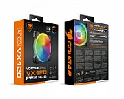 Ventilator Cougar CF-VX12HB-RGB ,120 x 120 x 25 mm ,600 - 1500 RPM ,Negru ,RGB 