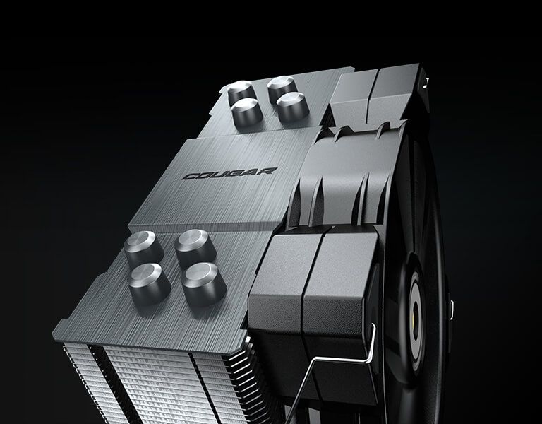 Foraz 50 3MFZA50.0001 COUGAR Air Cooling Forza50/50x135x155mm/Zipper fin/HDB fans/958g