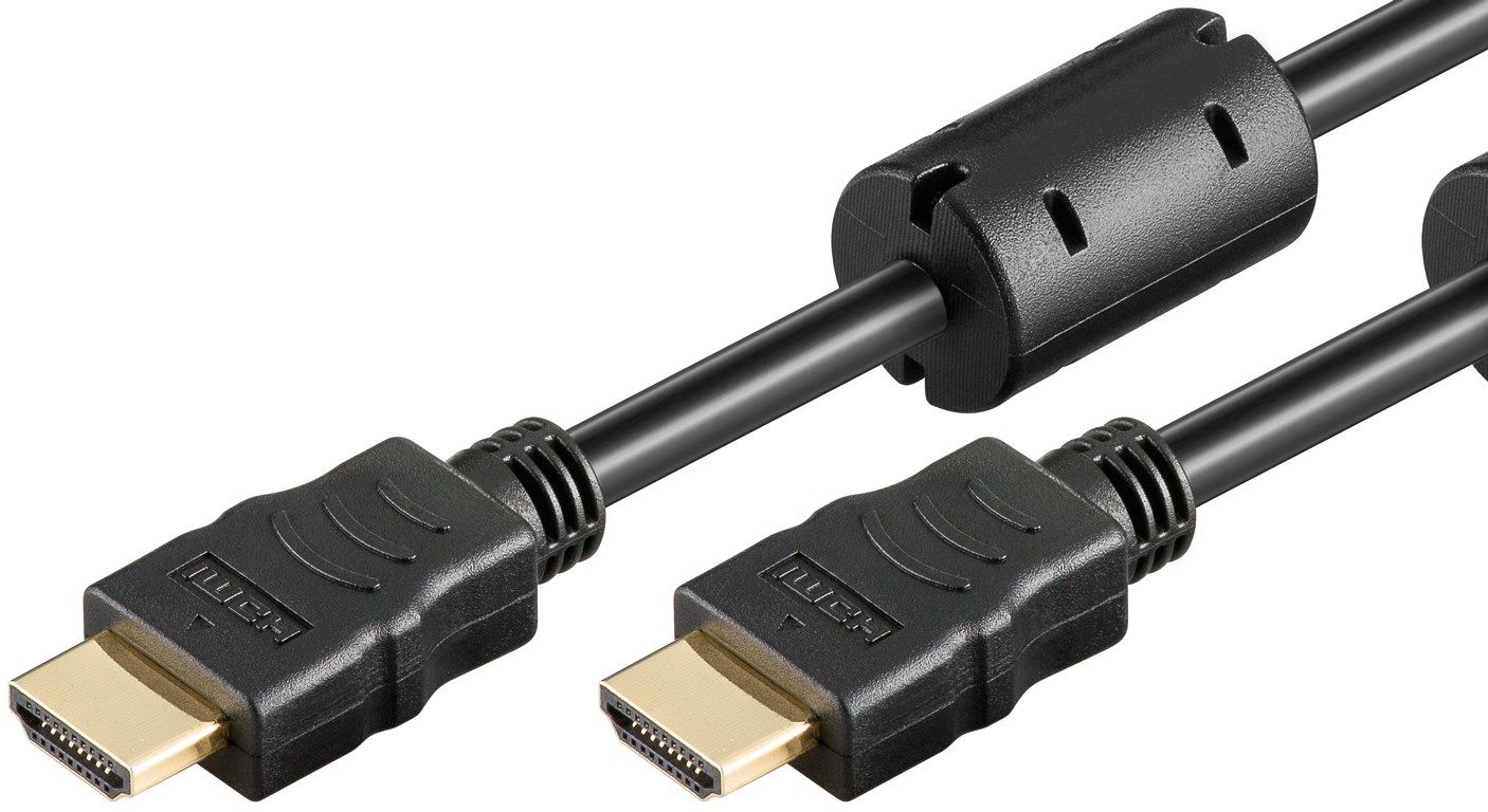 Cablu HDMI tata la HDMI tata, High-Speed, cu cablu Ethernet, 2 m, Goobay_1