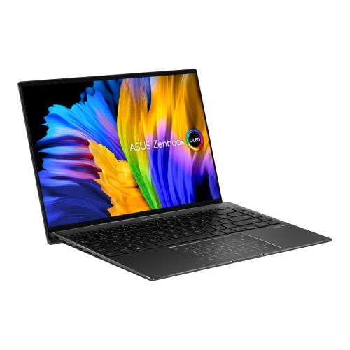 Laptop ASUS ZenBook UM5401QA-L7210W, 14.0-inch, 2.8K (2880 x 1800), AMD Ryzen™ 7 5800H Mobile Processor (8-core/16-thread, 20MB cache, up to 4.4 GHz max boost), 16GB, 512GB SSD, AMD Radeon™ Graphics, Windows 11 Home, Black_1