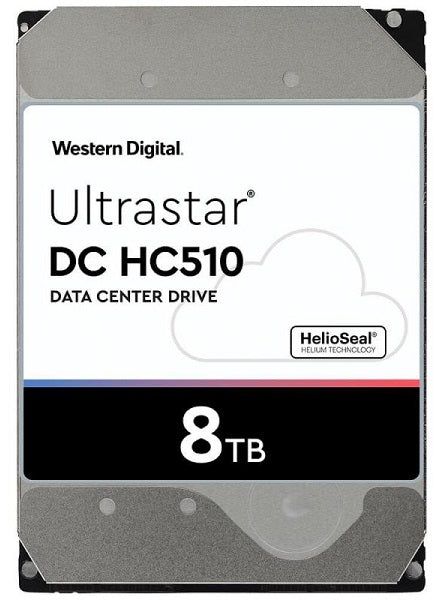 HDD Server WD/HGST Ultrastar 8TB DC HC510 (3.5’’, 256MB, 7200 RPM, SATA 6Gbps, 512E SE), SKU: 0F27612, 0F27457_1