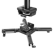 Suport Tavan Proiector Neomounts by Newstar CL25-550BL1, 74-114cm, max 35Kg