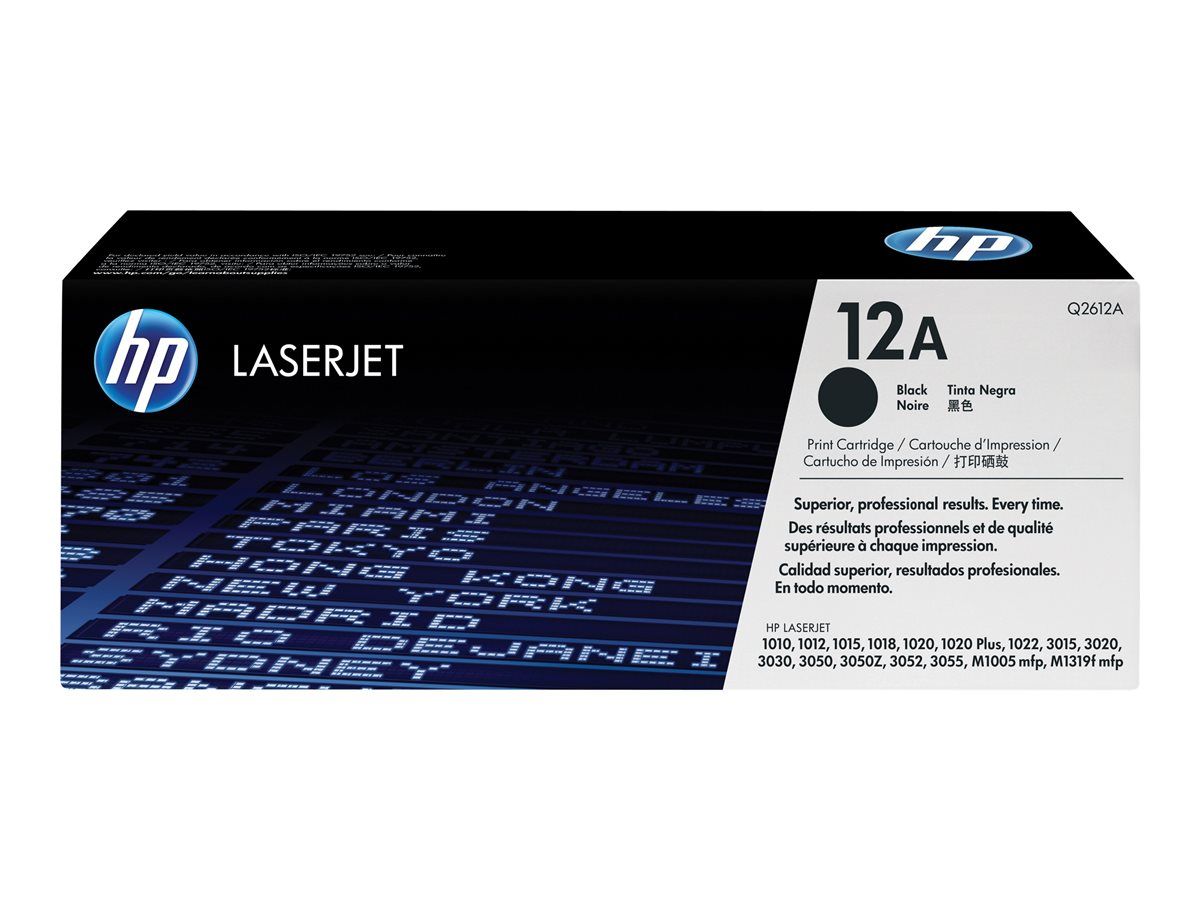Cartus toner HP Q2612A ,Negru ,2000 pagini ,Original (12A) 