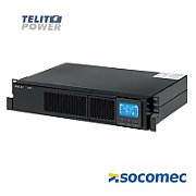 OFYS RT UPS Socomec 3000VA / 2700W, Rack 2U /Tower, tehnologie online, unda sinusoidala
