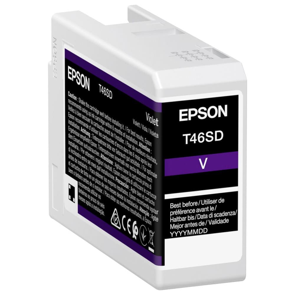Cartus cerneala Epson T46SD00 ,Violet ,25 ml ,Original (T46SD00) 