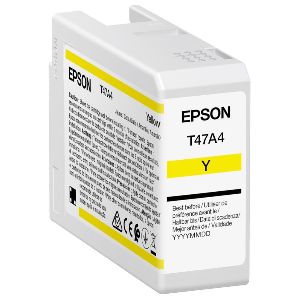 Cartus cerneala Epson T47A400 ,Galben ,50 ml ,Original (T47A400) 