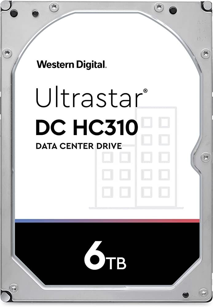 HDD Server WD/HGST Ultrastar 6TB DC HC310 (3.5’’, 256MB, 7200 RPM, SATA 6Gbps, 512E SE), SKU: 0B36039_1