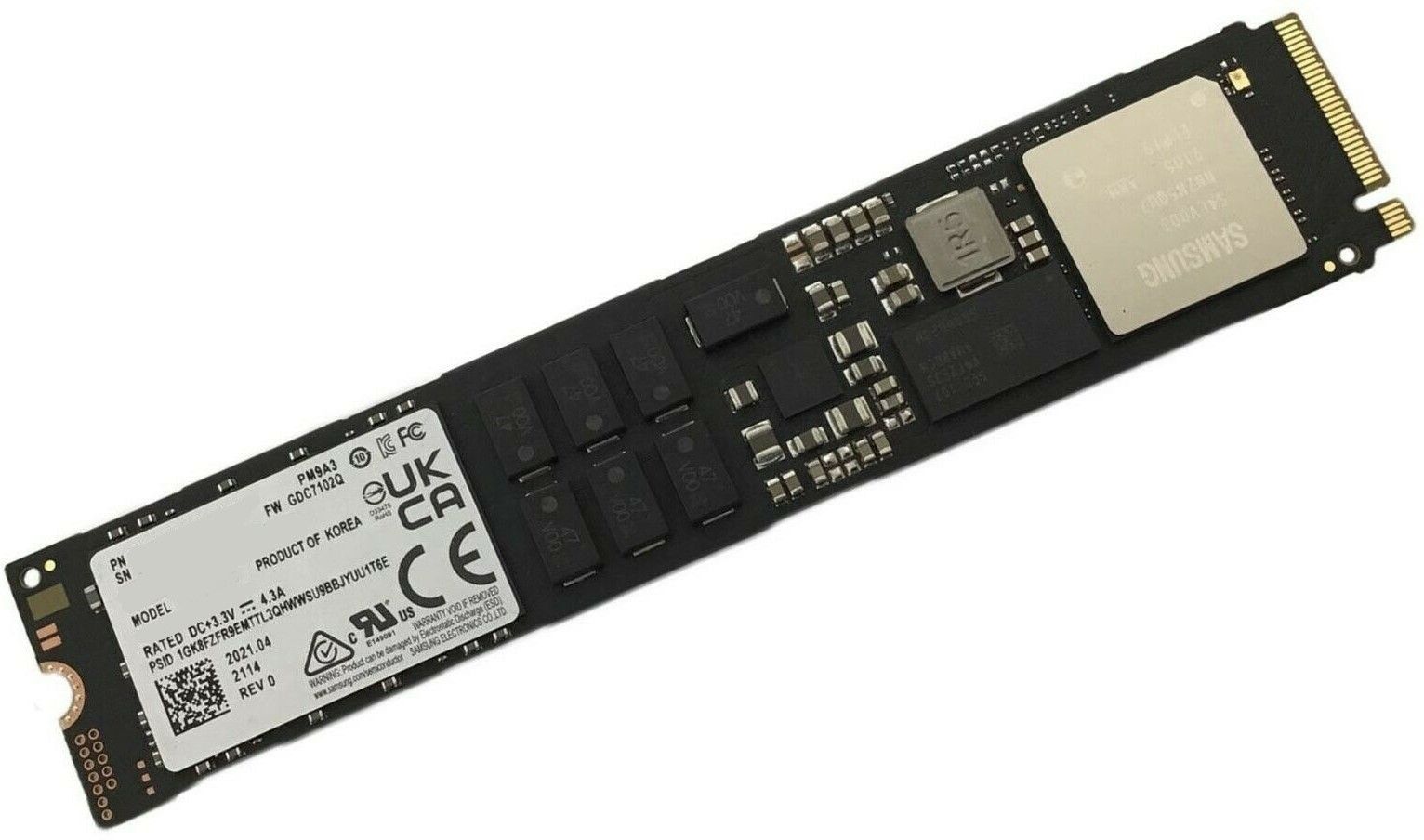 SSD M.2 (22110) 1.92TB  Samsung PM9A3 Series (PCIe 4.0/NVMe) Enterprise SSD für Server_1