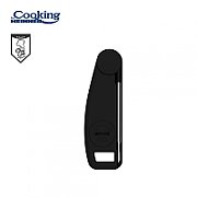 DIGITAL KITCHEN THERMOMETER Dimensions: 12.8 x 4.6 x 1.7 cm Temperature range :-50~300C Material: stainless steel + plastic (SS304+ABS) Includes 1 x CR2032 battery