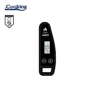 DIGITAL KITCHEN THERMOMETER Dimensions: 12.8 x 4.6 x 1.7 cm Temperature range :-50~300C Material: stainless steel + plastic (SS304+ABS) Includes 1 x CR2032 battery