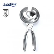 PORTIONING PLIERS DIA 10 CM Material: zinc alloy Size: 19.8*6.5*10 cm  Dia 6 cm closed Weight: 130g